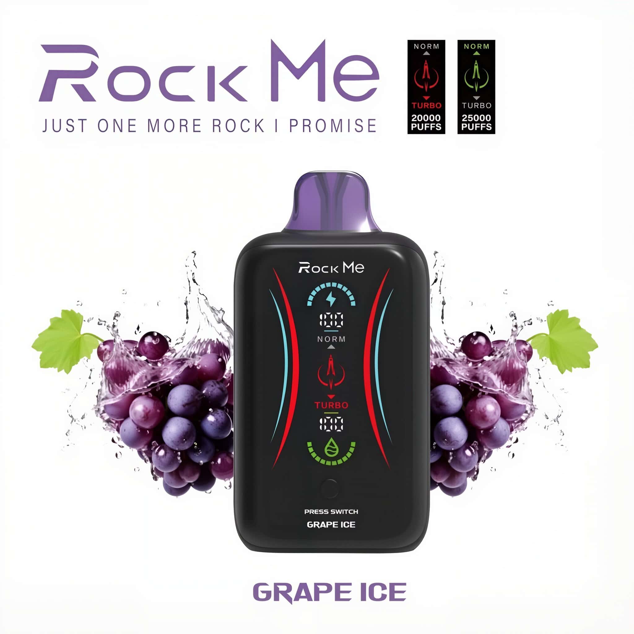 ROCK ME RM 25000 Puffs - Disposable Vape