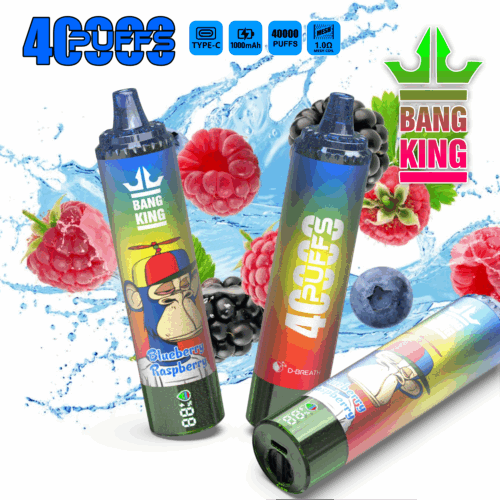 Bang King 40000 40k Blaze Vape Poster