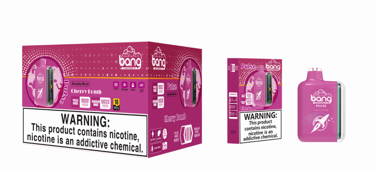 vape with screen on side