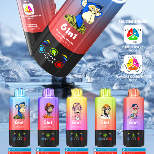 bang leader 110k puffs 6 in 1 flavor - poster Bang Leader 110k Puffs 6 in 1 Flavor