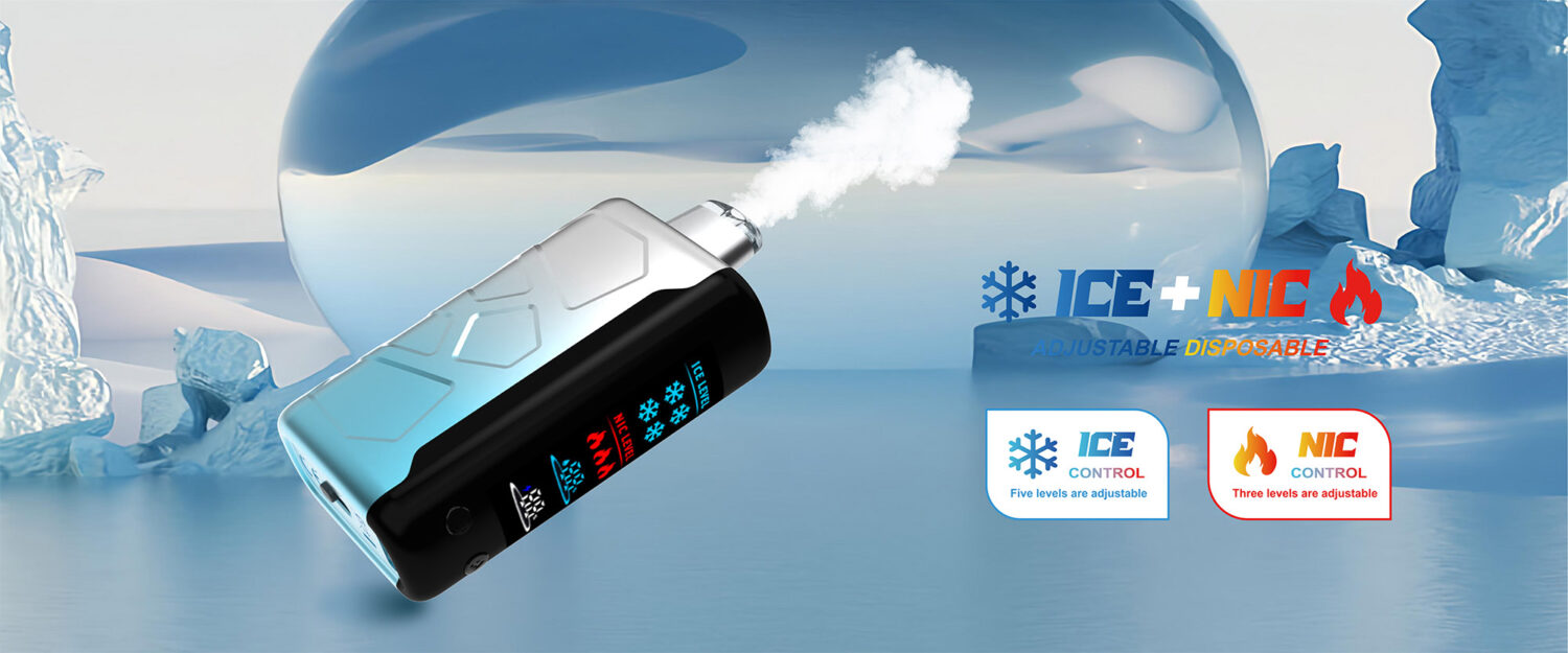 Luckee 40k Puffs - Ice & Nic Adjustable