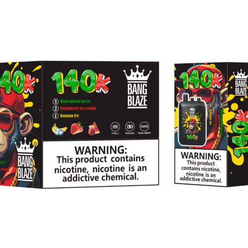 Bang Blaze 140k Puffs - Switchable 3 Flavors - Disposable Vape