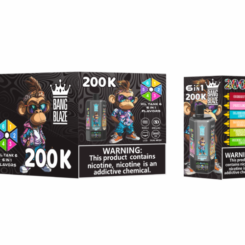 Bang Blaze 200k Puffs 6 in 1 - Disposable Vape