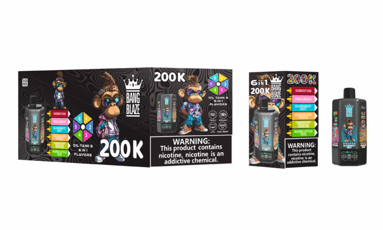 Bang Blaze 200k Puffs 6 in 1 - Disposable Vape flavors