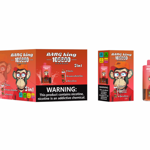 bang king 100k 3 in 1 flaors - pack Bang King 100k Puffs - Switchable 3 Flavors with Screen - Disposable Vape