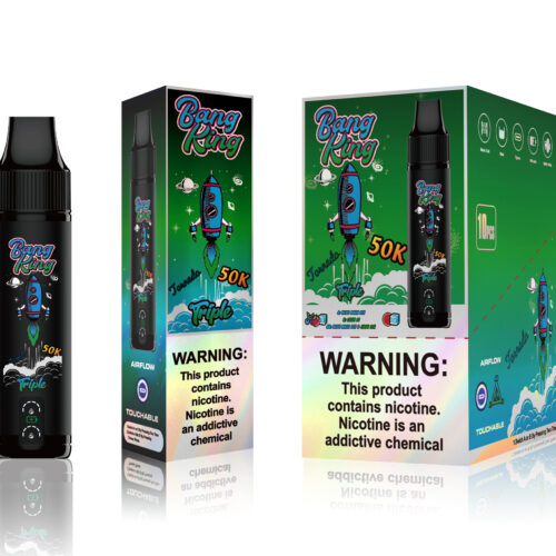 bang king 50000 3 in 1 - pack Bang King 50k Puffs 3 in 1 Flavors - Rocket - Disposable Vape
