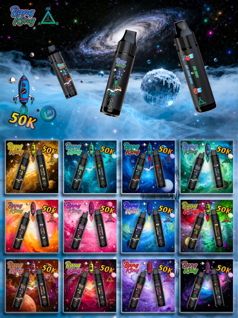 Bang King 50k Puffs 3 in 1 Flavors - Rocket - Disposable Vape specifications
