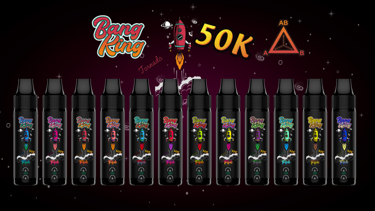 bang king 50000 3 in 1 - poster12 Bang King 50k Puffs 3 in 1 Flavors - Rocket - Disposable Vape