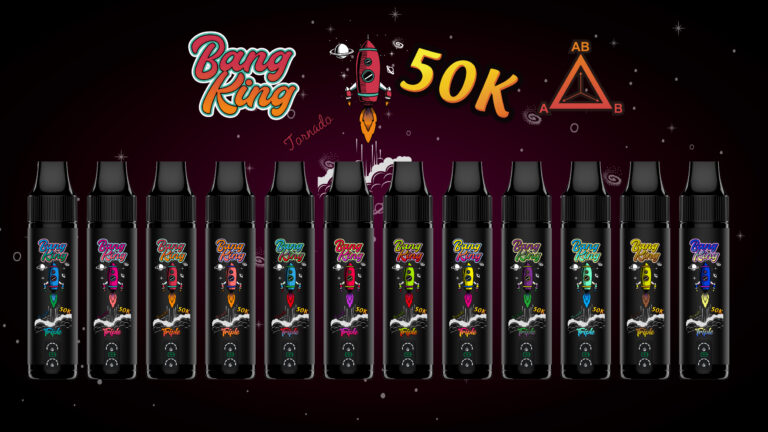 Bang King 50k Puffs 3 in 1 Flavors - Rocket - Disposable Vape flavors