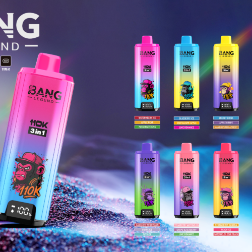 bang legend 110k 3 in 1 - poster1 Bang Legend 110k Puffs 3 in 1 Flavors - Disposable Vape