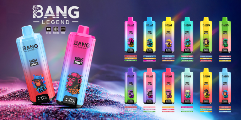 Bang Legend 110k Puffs 3 in 1 Flavors - Disposable Vape specifications