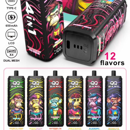 qq bang 180k puffs 4 in 1 - poster3 QQ Bang 180k Puffs - 4 in 1 Flavors - Disposable Vape
