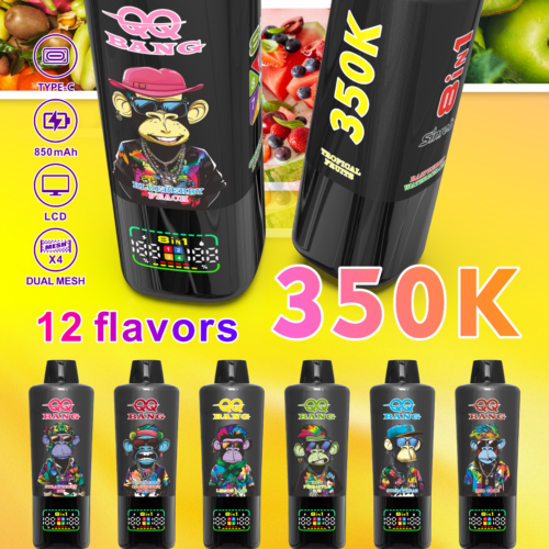 QQ Bang 350k Puffs - 8 in 1 Flavor - Disposable Vape