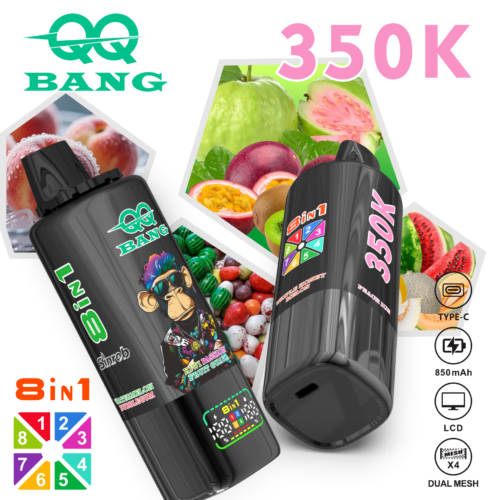 QQ Bang 350k Puffs - 8 in 1 Flavor - Disposable Vape