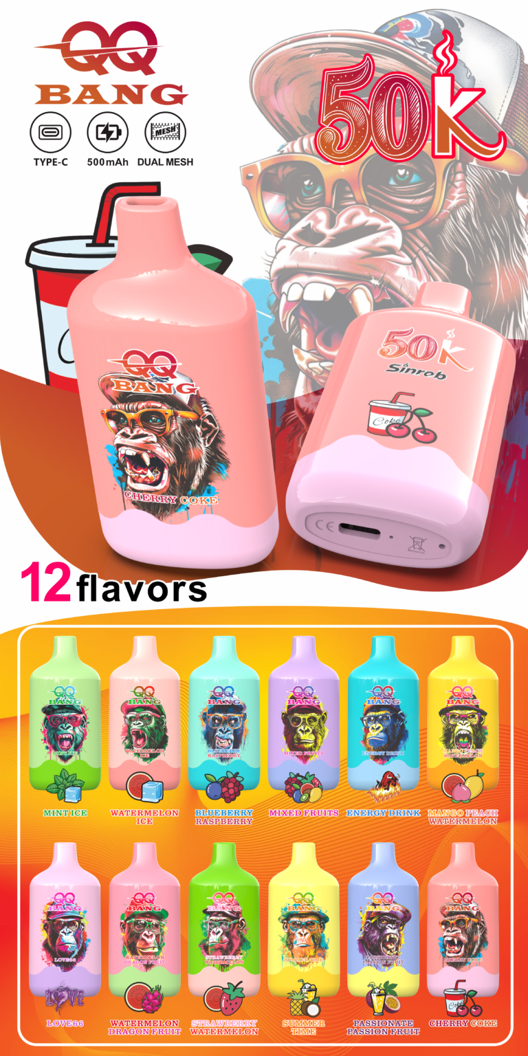 QQ Bang 50k Puffs - Disposable Vape flavors