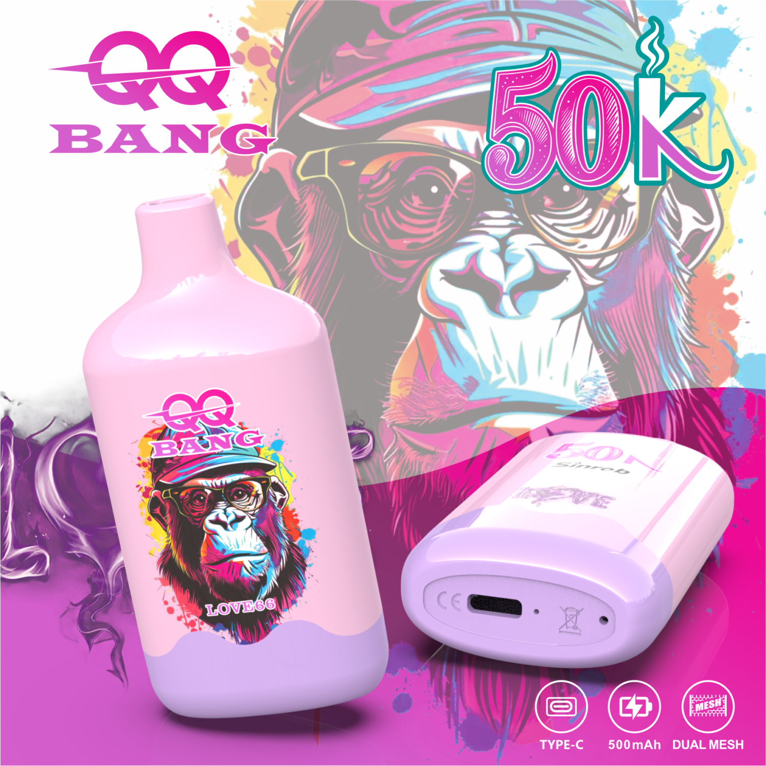 QQ Bang 50k Puffs - Disposable Vape