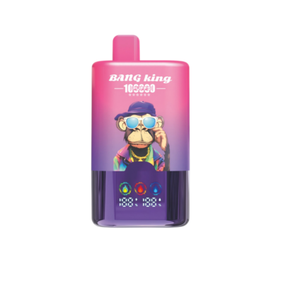Bang King 100k Puffs - Switchable 3 Flavors with Screen - Disposable Vape