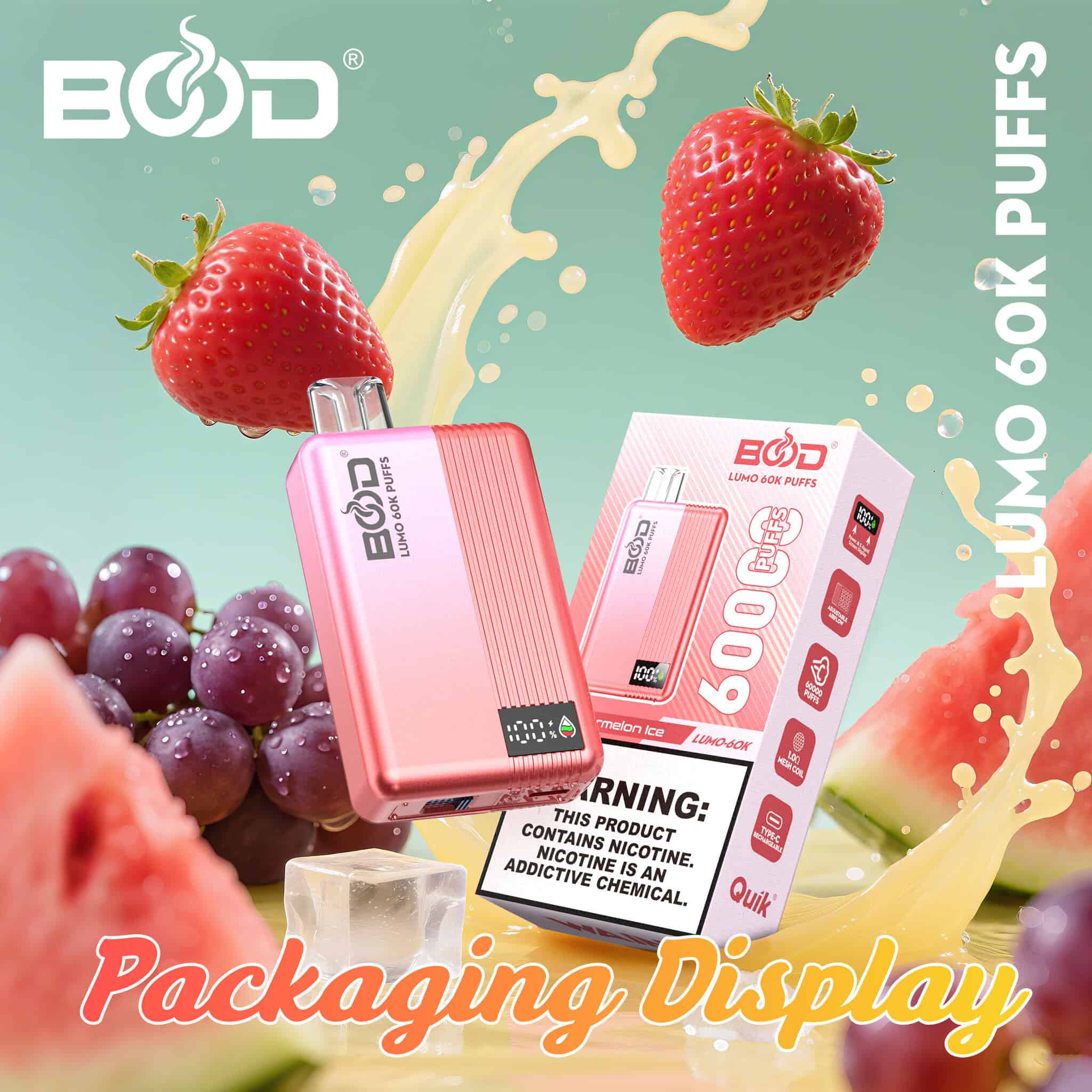 Bood Lumo 60k Puffs - Disposable Vape