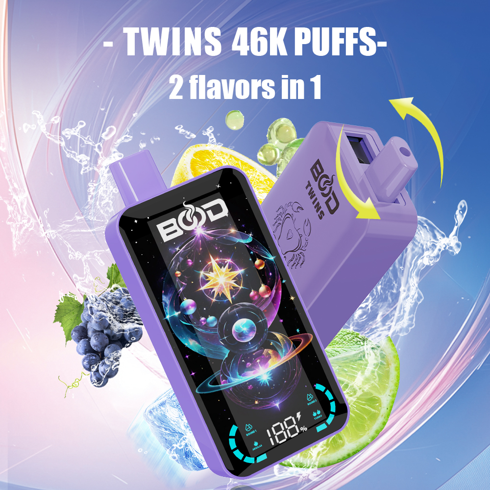 Bood Twins 46000 Puffs Dual Flavor - Disposable Vape