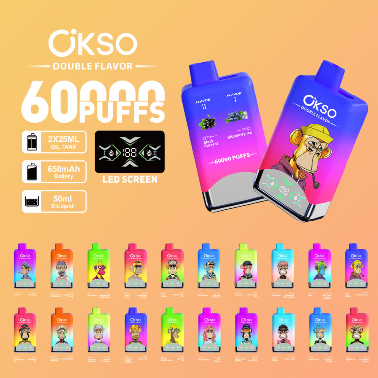 OKSO 60000 Puffs Double Flavors - Disposable Vape overview