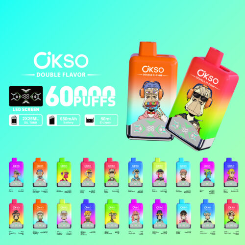 OKSO 60000 Puffs Double Flavors - Disposable Vape