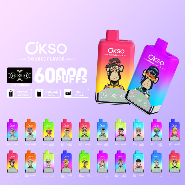 OKSO 60000 Puffs Double Flavors - Disposable Vape flavors