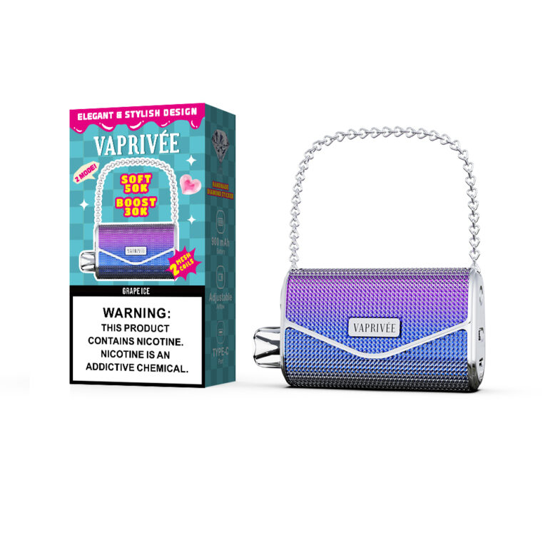 VAPRIVÉE VAPRIVEE 50k Hangmade Diamond Handbag flavors